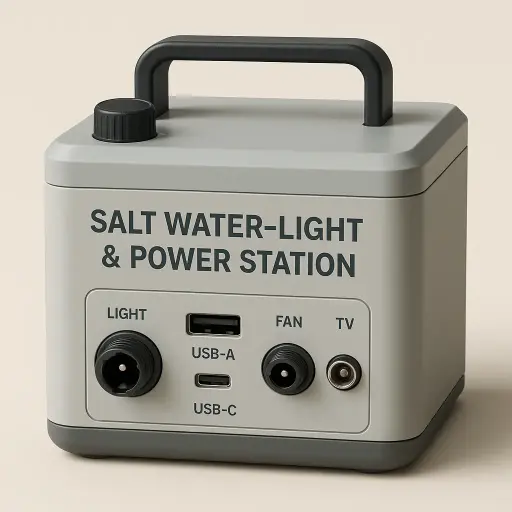 Salt Water-Light & Power Station